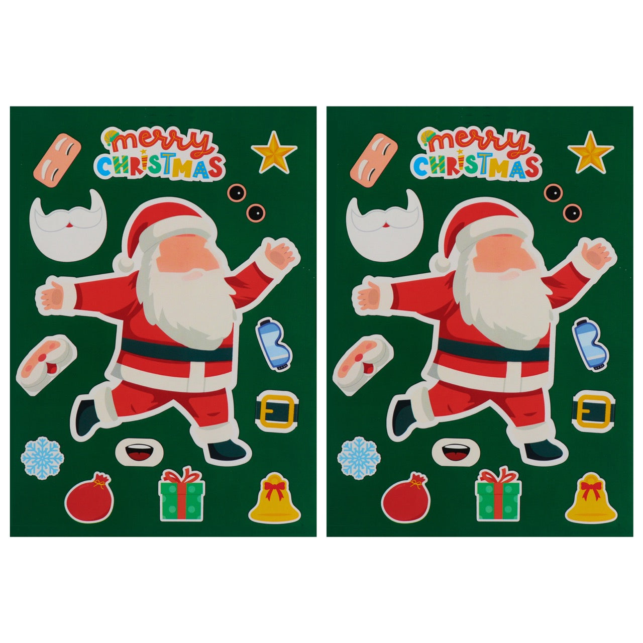 Christmas Retreat: Set of 8 Sheets with 100+ Christmas Stickers for Ages (3-99)