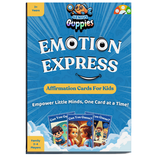 Emotion Express- Affirmation Cards for Kids Ages (3-6)